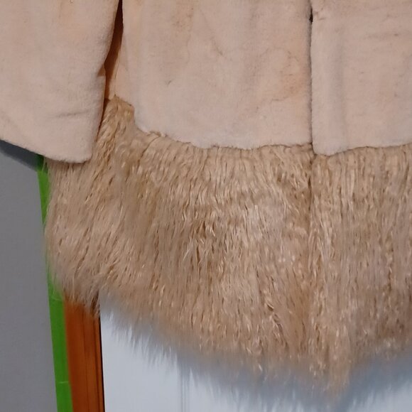 Dennis by Dennis Basso Women's Faux Fur Teddy Coat Medium - Picture 6 of 8